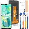 ARSSLY LCD Schermo per Samsung Galaxy A12, A125F LCD Display per Samsung Galaxy A12 SM-A125F 6,5 Sostituzione Schermo Touch Screen Digitazer Assembly con Riparazione Kit