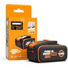 WORX WA3644 Batteria Powershare Pro agli ioni di litio 20 V - 4 Ah (compatibile con tutti gli strumenti Worx da 20 V/40 V/80 V)
