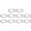 PATIKIL Distanziali Acciaio Inossidabile M8, 10Pz Rondelle Metallici Guarnizione Acciaio Inossidabile 8,2mm ID x 12mm OD x 2mm L Rotondo Distanziatori Kit Viti da 5/16 o M8