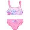 Disney Stitch e Angel Bikini per Ragazze, Modello Arcobaleno, Costume da Bagno Due Pezzi per Bambina, Taglia 3 Anni | Rosa