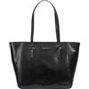 The Bridge Borsa A Mano 44115301 Shopper 100% Pelle Nero Taglia Unica