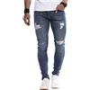 Leif Nelson Jeans da Uomo Pantaloni Jean LN-9150 Blu Scuro W33/L30
