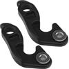 ECSiNG 2 ganci per deragliatore meccanico per bicicletta, in metallo, gancio per deragliatore posteriore, nero, 9893-4291, compatibile con Allez Crux Dolce specializzato