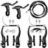 WIYETY Freno della Biciclett Alluminio: Freno della Biciclett, Disc Brake Set, Set di Freni per Bicicletta, Set di Freni a V per Bicicletta per La Maggior Parte delle Biciclette, Bici da Strada