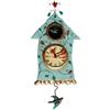 Enesco Allen Designs P8008 Orologio Casa Uccellino Resina, Design di Michelle Allen, 32 cm