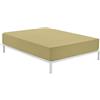 Alexandra House Living Lenzuolo con angoli marrone chiaro 180 x 190/200 cm