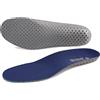 Knixmax Solette sportive per uomo e donna Traspirante Confortevole Soletta per Scarpe Soletta - Ideale per Sport, Corsa, Camminata, Casual Maglia Blu 44EU