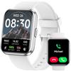 Gydom Smartwatch Donna Uomo, Orologio Smartwatch Donna con Alexa, Effettua/Risposta Chiamate, 1,8" Smart Watch con 100 Sportive, Cardiofrequenzimetro Sonno SpO2, IP68 Fitness Tracker per Android iOS