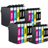 Hyggetech 20 cartucce di inchiostro compatibili per EPSON 18XL Multipack Expression Home XP-102 XP-202 XP-205 XP-212 XP-215 XP-225 XP-302 XP-305 XP-312 XP-315 XP-405 XP-412 XP-415 XP-422 XP-425