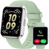 Gydom Smartwatch Uomo Donna, Orologio Smartwatch Uomo con Alexa, Effettua/Risposta Chiamate, 1,8" Smart Watch Uomo con 100 Sportive, Cardiofrequenzimetro Sonno SpO2, IP68 Fitness Tracker per Android iOS