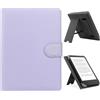 HoYiXi Custodia Universale per 6.8",7" eReader Compatibile Kindle Paperwhite/Kobo/PocketBook/Tolino/Sony E-Book Reader Cover Case for 6"-7'' E-Book Reader con Stand, Viola