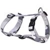 Bobby Camouflage - Pettorina per Cani Taglia XS, lunghezza girocollo 18-28 cm, circonferenza petto 25-37 cm con Anello in metallo, Colore Mimetico Grigio
