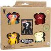 Bizak Fuggler, confezione da 5 figure da 6,5 cm con poster da collezione, 44 figure da collezione, per bambini e ragazze +4 anni (64110400-2)