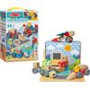 Melissa & Doug Blockables Set dei Veicoli - Set di Costruzioni in Legno con Blocchi Collegabili (54 Pezzi), Gioco Creativo e Educativo, Regalo per Bambini e Bambine, 2+ Anni - Certificati FSC