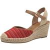 Tamaris Espadrilles 1-29610-42, Red Comb, 36 EU