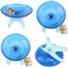 FOMIYES 1pezzi Ruota Per Esercizi Autoportante Non Da Corsa Disco Per Esercizi Per Criceti Ratti Domestici e Animali Resistente e Confortevole Blu