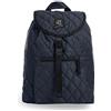 Invicta Zaino INVICTA - MINI ALPINO QUILTED, Blu- Borsa Donna Tempo Libero - Zainetto Ufficio, Viaggio