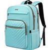 Cafele 17.3 Pollice Zaino Del Computer Portatile Per Le Donne Uomini Lavoro Sacchetto Del Computer Portatile Moda, Grandi Zaini Impermeabili Borse Da Viaggio Elegante Daypacks Casual per College, Business
