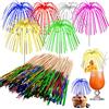 Omsscun 320 Pezzi Stuzzicadenti Decorativi, Stuzzicadenti per Feste, Fuochi D'Artificio Cocktail Decorativi, Stecchini per Aperitivo per Festa Spiaggia Compleanno Matrimonio Bevande Torta Frutta