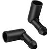 Flylin 2 pezzi connettori per tubo tergicristallo, connettori tubo liquido lavavetri per ricambio 13171805 1452941, attacco tubo parabrezza compatibile con Vastra H/Corsa D/Zafira B