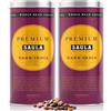 SAULA PREMIUM Caffè Saula Bean, 2 scatole da 500 g Premium Dark India 100% Arabica