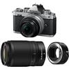 Nikon KIT NIKON Z fc + Z 16-50 Silver + Z 50-250 + Adaptateur FTZ II