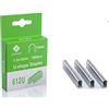 Meiyijia - Spogliatrice chiodatrici manuali chiodi, graffette a filo sottile, tipo U - larghezza 6,2 mm lunghezza 12 mm, 8000 pezzi
