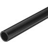 QUARKZMAN Tubo Rigido, Tubo Tondo Rigido in PVC 16mm ID 20mm OD 350mm Tubo Flessibile in PVC, Nero Alto Impatto per Tubi dell'Acqua, Artigianato, Passacavi