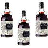 Zeus Party 3 Bottiglie di The Kraken, Black Spiced Rum