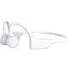 EXTRWORY Cuffie a conduzione ossea, wireless, compatibili con Bluetooth 5.2, auricolari aperti impermeabili per corsa, ciclismo, palestra, sport, scheda TF (bianco)