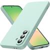 Byvuwiay Cover per Samsung Galaxy A56 5G, Morbida Silicone Liquida TPU Protettivo Ultra Slim Custodia Antiurto, Custodia Compatibile con Samsung Galaxy A56 5G - Menta