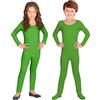 W WIDMANN MILANO Party Fashion - Body per bambini, maniche e gambe lunghe, tuta intera per ballerine e ballerini