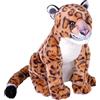 Wild Republic Artist Collection Giaguaro, Peluche, 33 cm, Riempito con bottiglie d'acqua riciclate