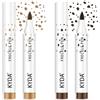 KYDA Ownest 2 Colors Freckle Pen,Natural Lifelike Freckle Makeup Pen Magic Freckle Color,Waterproof Longlasting Soft Dot Sopt Pen,for Natural Effortless Sunkissed Makeup (Dark Brown+Light Brown)