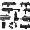W E L L Fucile Softair Elettrico ABS MP7 Nero 0.9 Joule - SAS 1410