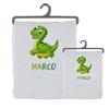 Generico Set 2 asciugamani bagno personalizzati 100% cotone made in Italy asciugamano viso asciugamano ospite bianco con stampa personalizzata idea regalo bagno doccia biancheria casa bambino bebè 13