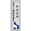PIXLEMON Start Adesivo Spingere Push porte negozi uffici 15CMx5CM