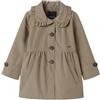 Name it mini Nmfmadelin Trench Coat Noos, Savannah Tan, 110 Bambine e Ragazze
