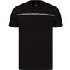 Armani Exchange T-Shirt Uomo Maglietta 8NZT93 Z8H4Z, Manica Corta, Girocollo (Nero, L)