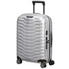 Samsonite Trolley Rigido 55cm 4 Ruote Cabina Espandibile | Samsonite Proxis | CW6001-Silver