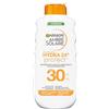 Garnier Ambre Solaire Hydra Protect+ - Latte solare 24h SPF 30, protezione dai raggi UVA e UVB, con vitamina C, 175 ml