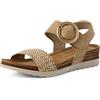 MARCO TOZZI Sandale 2-28780-44, Donna, Dune Comb, 40 EU