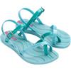 Ipanema Bambino ragazza moda sabbia X bambini sandalo, Blu blu rosa, 25/26 EU