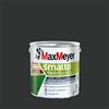 Maxmeyer Smalto All'Acqua Poliuretanico Opaco Nero 2 L