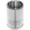 HÖGERT TECHNIK - Chiave a bussola Spline 1/2 8 mm in acciaio al cromo vanadio, per TORX, spline, esagonale, viti metriche e doganali, smerigliate, DIN 3124