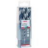 Bosch Accessories 2608577271 HSS PointTeQ (10,3 x 87 x 133 mm) - Set da 5 Pezzi di Punte Elicoidali per Trapano per Metallo, Acciaio, Fusione o Plastica, Grigio (Argento), Ø 10.3 mm