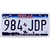 Fabbri American USA License Plate Texas The Lone Star State by Fabbri