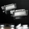 RZG 2 luci a LED per targa, Canbus, per Captur Laguna II III, Latitude, Modus, Scenic II, III, Zoe Duster, colore: bianco