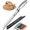 Orblue Stainless Steel Serrated Bread Slicer Knife