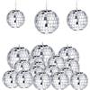 YeahBoom 15 Pezzi Palla da Discoteca,Disco Mirror Ball,Specchio Decorativo Sfera,Sfere da Discoteca a Specchio,per Decorazione Dell'Albero di Natale,Decorazioni per Feste Scintillanti